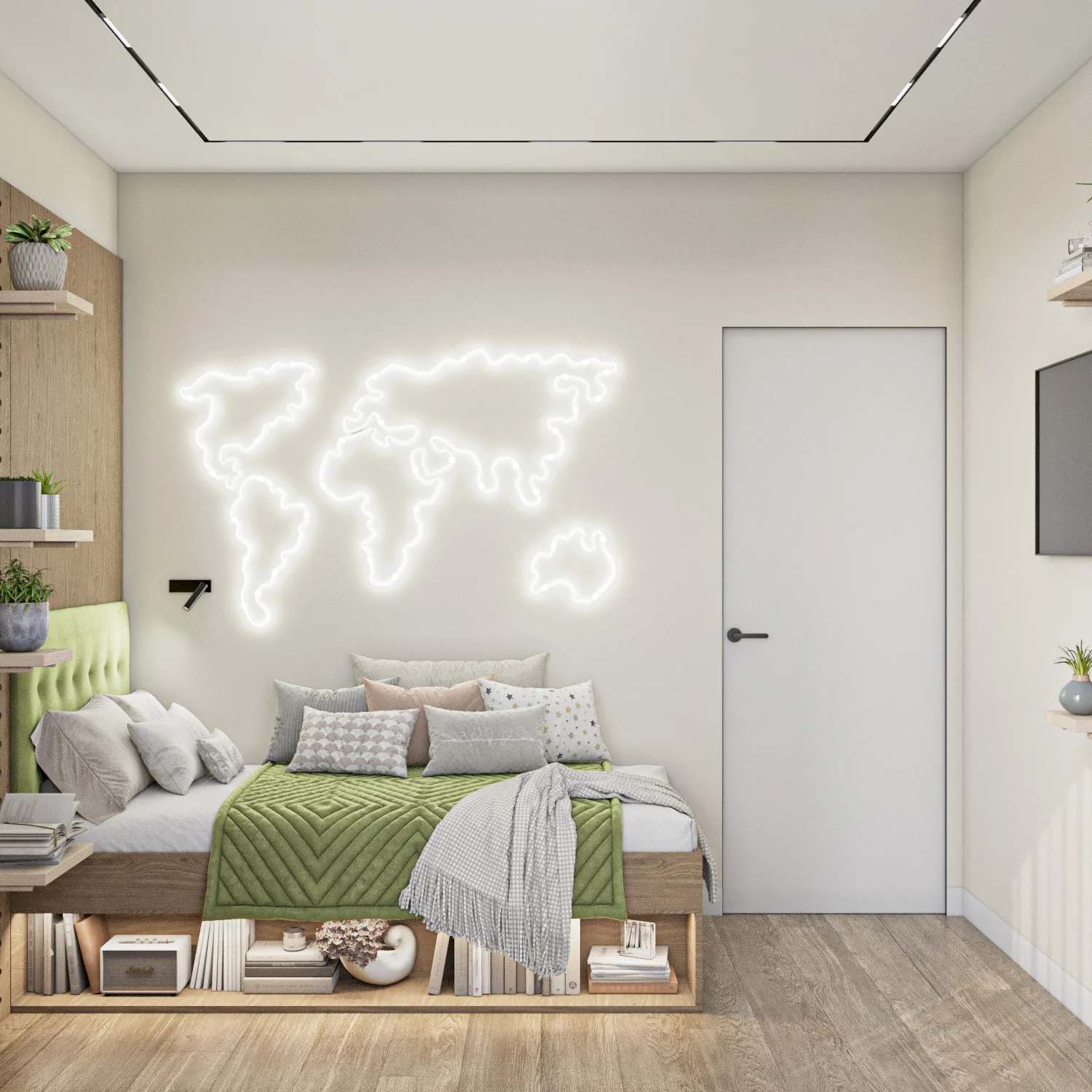 Дизайн-проект для комнаты подростка